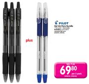 Pilot Gel Ink Pens Bundle-per 5 Pack