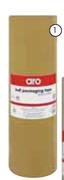 Aro Buff Packaging Tape-Per 6 Pack