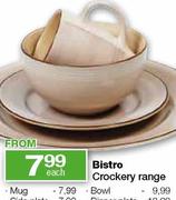 Bistro Crockery Mug Each