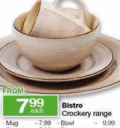 Bistro Crockery Bowl Each