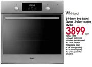 Whirlpool 595mm Eye Level Oven Undercounter Oven AKP137IX