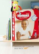 Huggies Dry Comfort Bulk Pack