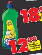 Bio Crystal Dishwashing Liquid-750ml