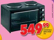 Essentials 25Ltr Mini Oven