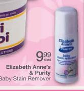 Elizabeth Anne's & Purity Baby Stain Remover-50ml