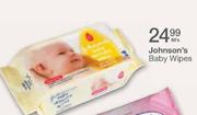 Johnson's Baby Wipes-80's