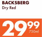 Backsberg Dry Red-750ml