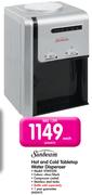 Sunbeam Hot And Cold Tabletop Water Dispenser