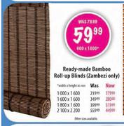 Ready-Made Bamboo Roll-up Blinds(Zambezi Only)-1600 x 1600