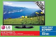LG 50" Plasma TV