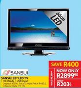Sansui 26" LED TV