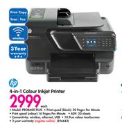 HP 4-In-1 Colour Inkjet Printer PRO8600 Plus