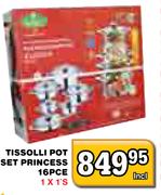 Tissolli Pot Set Princess 16Pce-1X1's