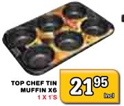 Top Chef Tin Muffin X6-1X1's
