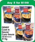 Denny Cook In Sauce/Curry Sauce(All Flavours)-5x415g