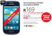 Samsung Galaxy S III Mini Smartphone(i8190)-On uChoose Flexi 100