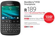 BlackBerry 9720 Smartphone-On uChoose Flexi 100