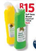 PnP Thick Bleach-750Ml Each