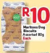 Marltons Dog Biscuits-80g