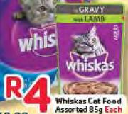 Whiskas Cat Food Assorted-85g