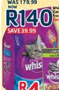 Whiskas Dry Cat Food Assorted-4Kg