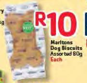 Maritons Dog Biscuits Assorted-80g