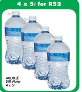 Aquelle Still Water-4x5Ltr