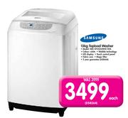 Samsung 13kg Topload Washer WA13F5S2UWW/XFA