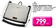 Russell Hobbs 4 Slice Sandwich Press RHSP014