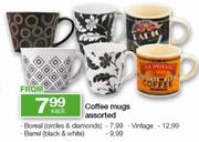 Coffee Mugs Assorted Each