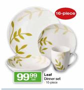 Leaf Dinner Set-16 Piece Per Set