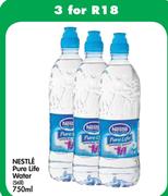 Nestle Pure Life Water(Still)-3x750ml