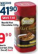 Nestle Hot Chocolate-500g