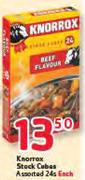 Knorrox Stock Cubes Assorted-24s