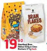 Heartland Bran Flakes 500g Or Choc Rockerz 375g Each