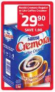 Nestle Cremora Regular Or Lite Coffee Creamer-1Kg Each