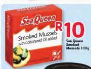 Sea Queen Smoked Mussels-100g