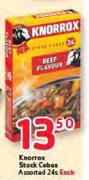 Knorrox Stock Cubes Assorted-24's Each
