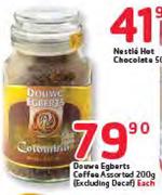 Douwe Egberts Coffee Assorted(Excluding Decaf)-200g Each