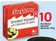Sea Queen Smoked Mussels-100g