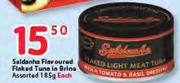 Saldanha Flavoured Flaked Tuna in Brine Assorted-185g