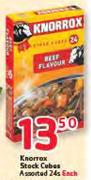 Knorrox Stock Cubes Assorted-24s