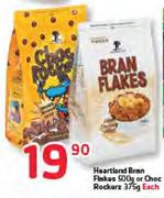 Heartland Bran Flakes-500g Or Choc Rockerz 375g-Each
