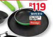 Prestige Pan 14cm And Crepe Pan