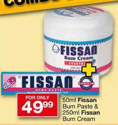 Fissan Bum Paste 50ml & Fissan Bum Cream 250ml