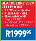 Blackberry 9320 Cellphone