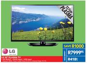 LG 50" Plasma  TV