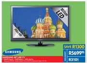 Samsung 40" LED TV