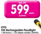 OTG 5W Rechargeable Floodlight