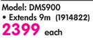 Gravity Extends 9m Ladder DMS900